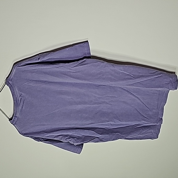 American Eagle purple medium oversized fit short sleeve shirt - Picture 3 of 6